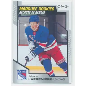 2020-21 O-PEE-CHEE - ALEXIS LAFRENIERE #650 MARQUEE ROOKIES