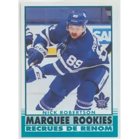 2020-21 O-PEE-CHEE - NICK ROBERTSON #627 MARQUEE ROOKIES RETRO