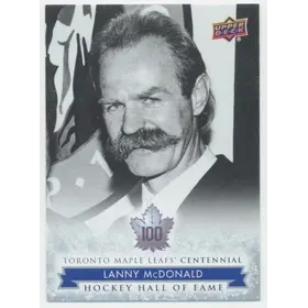 2017 TORONTO MAPLE LEAFS CENTENNIAL - LANNY McDONALD #164 HOCKEY HALL OF FAME SP!