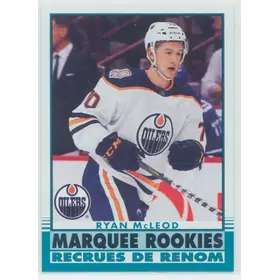 2020-21 O-PEE-CHEE - RYAN McLEOD #638 MARQUEE ROOKIES RETRO