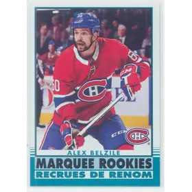 2020-21 O-PEE-CHEE - ALEX BELZILE #645 MARQUEE ROOKIES RETRO