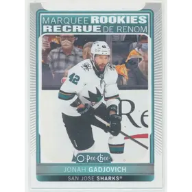 2021-22 O-PEE-CHEE - JONAH GADJOVICH #640 MARQUEE ROOKIES