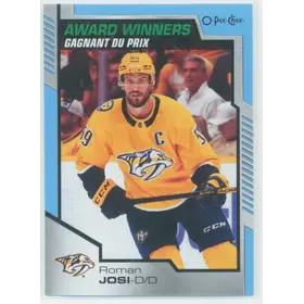 2020-21 O-PEE-CHEE - ROMAN JOSI #605 AWARD WINNERS BLUE