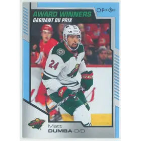 2020-21 O-PEE-CHEE - MATT DUMBA #608 AWARD WINNERS BLUE