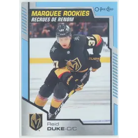 2020-21 O-PEE-CHEE - REID DUKE #621 MARQUEE ROOKIES BLUE