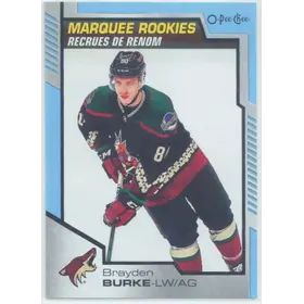 2020-21 O-PEE-CHEE - BRAYDEN BURKE #633 MARQUEE ROOKIES BLUE