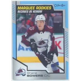 2020-21 O-PEE-CHEE - SHANE BOWERS #634 MARQUEE ROOKIES BLUE