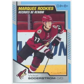 2020-21 O-PEE-CHEE - VICTOR SODERSTROM #636 MARQUEE ROOKIES BLUE