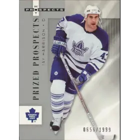2005-06 HOT PROSPECTS - JAY HARRISON #176 PRIZED PROSPECTS 656/1999