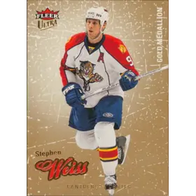 2008-09 FLEER ULTRA - STEPHEN WEISS #30 GOLD MEDALLION