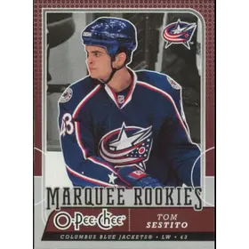 2008-09 O-PEE-CHEE - TOM SESTITO #533 MARQUEE ROOKIES