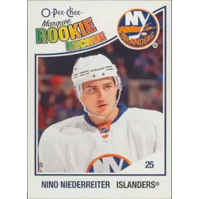 2010-11 O-PEE-CHEE - NINO NIEDERREITER #503 MARQUEE ROOKIE