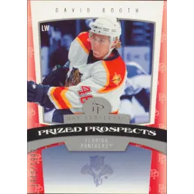 2006-07 HOT PROSPECTS - DAVID BOOTH #161 PRIZED PROSPECTS 1902/1999