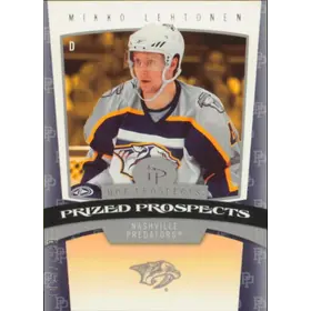 2006-07 HOT PROSPECTS - MIKKO LEHTONEN #166 PRIZED PROSPECTS 1026/1999