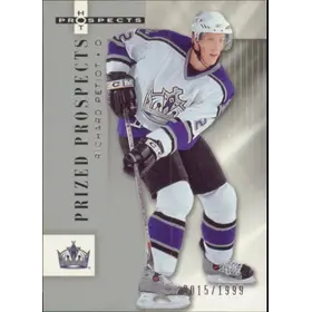 2005-06 HOT PROSPECTS - RICHARD PETIOT #141 PRIZED PROSPECTS 15/1999