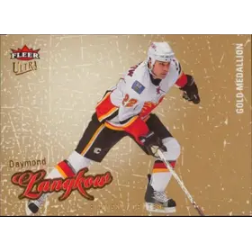 2008-09 FLEER ULTRA - DAYMUND LANGKOW #111 GOLD MEDALLION