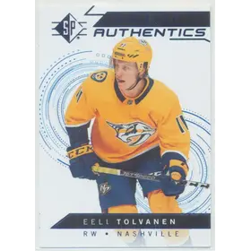 2018-19 SP - EELI TOLVANEN #112 ROOKIE AUTHENTICS BLUE