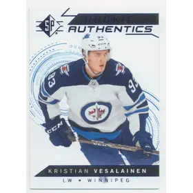2018-19 SP - KRISTIAN VESALAINEN #127 ROOKIE AUTHENTICS BLUE