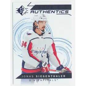 2018-19 SP - JONAS SIEGENTHALER #129 ROOKIE AUTHENTICS BLUE
