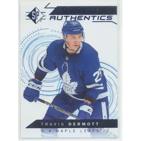 2018-19 SP - TRAVIS DERMOTT #132 ROOKIE AUTHENTICS BLUE