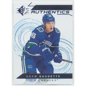 2018-19 SP - ADAM GAUDETTE #135 ROOKIE AUTHENTICS BLUE