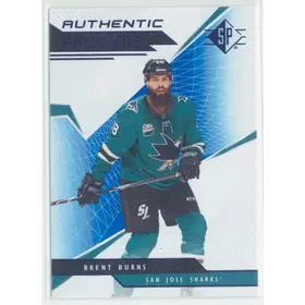 2018-19 SP - BRENT BURNS #AP-BB AUTHENTIC PROFILES BLUE