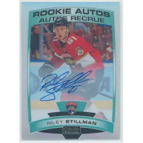 2019-20 O-PEE-CHEE PLATINUM - RILEY STILLMAN #R-RS ROOKIE AUTOS RAINBOW
