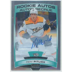 2019-20 O-PEE-CHEE PLATINUM - REM PITLICK #R-PI ROOKIE AUTOS