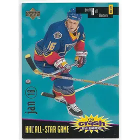 1997 Upper Deck Crash The All-Star Game Brett Hull *