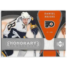 2007-08 Trilogy Honorary Swatches #HS-DB Daniel Briere