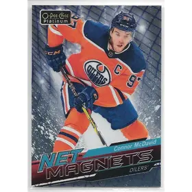 2018-19 OPC Platinum Net Magnets #NM-10 Connor McDavid