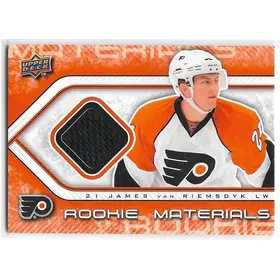 2009-10 Upper Deck Rookie Materials #RM-JV James van Riemsdyk