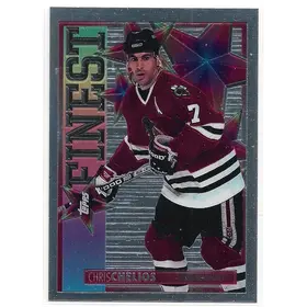 1995-96 Topps Mystery Finest #M18 Chris Chelios