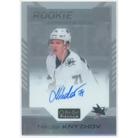 2020-21 O-PEE-CHEE PLATINUM - NIKOLAI KNYZHOV #R-NK ROOKIE AUTOGRAPHS