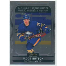 2021-22 O-PEE-CHEE PLATINUM - JACOB BRYSON #221 MARQUEE ROOKIES