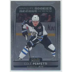2021-22 O-PEE-CHEE PLATINUM - COLE PERFETTI #290 MARQUEE ROOKIES