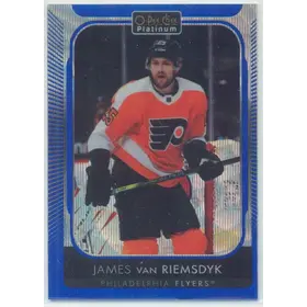 2021-22 O-PEE-CHEE PLATINUM - JAMES VAN RIEMSDYK #28 BLUE SURGE ⚠️