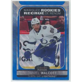 2021-22 O-PEE-CHEE PLATINUM - DANIEL WALCOTT #258 MARQUEE ROOKIES BLUE SURGE ⚠️