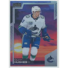 2020-21 O-PEE-CHEE PLATINUM - QUINN HUGHES #10 SUNSET