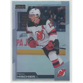 2020-21 O-PEE-CHEE PLATINUM - NICO HISCHIER #146 RAINBOW