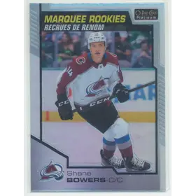 2020-21 O-PEE-CHEE PLATINUM - SHANE BOWERS #166 MARQUEE ROOKIES RAINBOW