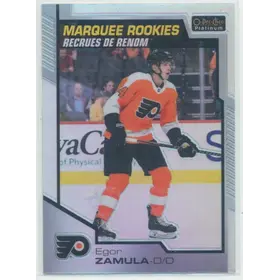 2020-21 O-PEE-CHEE PLATINUM - EGOR ZAMULA #170 MARQUEE ROOKIES RAINBOW