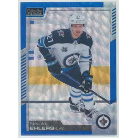 2020-21 O-PEE-CHEE PLATINUM - NIKOLAJ EHLERS #97 BLUE SURGE