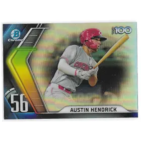 2022 Bowman Chrome Top 100 #BTP-56 Austin Hendrick