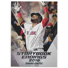 2018 Topps Update Storybook Endings #SE-2 David Ortiz