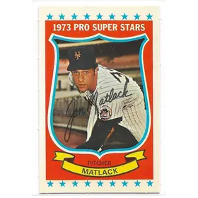 1973 Kellogg's #12 Jon Matlack