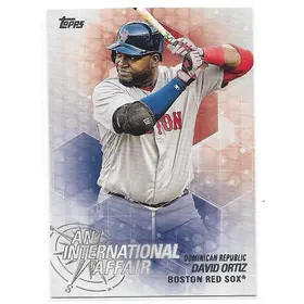2018 Topps Update An International Affair #IA-16 David Ortiz