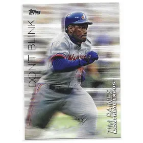 2018 Topps Update Don't Blink #DB-2 Tim Raines