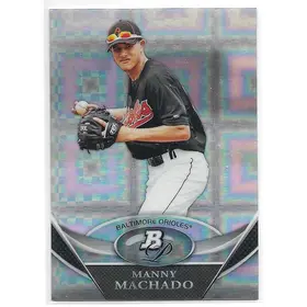 2011 Bowman Platinum Prospects X-Fractors #BPP83 Manny Machado
