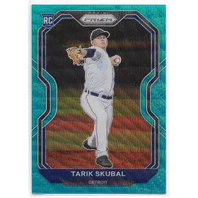 2021 Prizm Teal Wave Prizm #236 Tarik Skubal